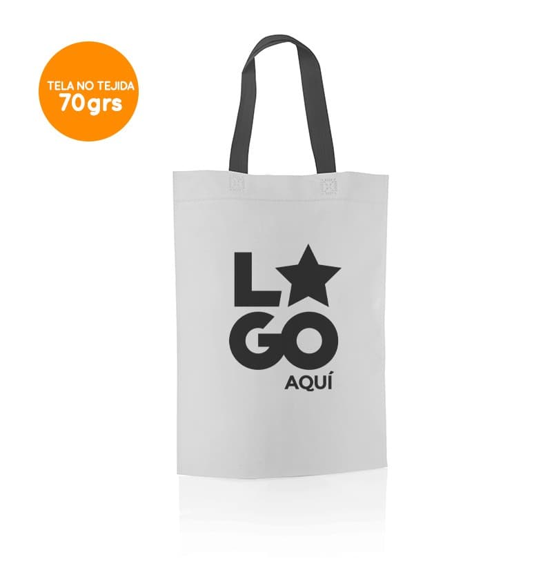 Eco Bolsa 30x40x10 - Manijas negras